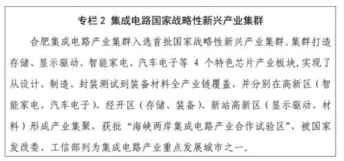 合肥重点支持人工智能产业 打造高端应用系统集成服务新高地